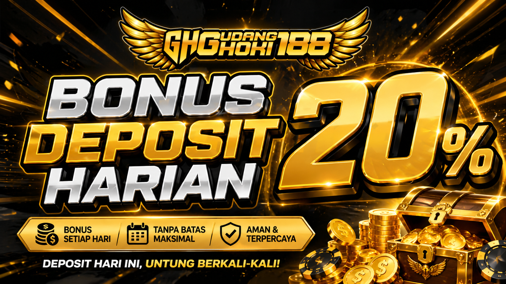 BONUS DEPOSIT HARIAN 20%